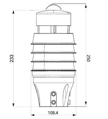 DFRobot SEN0658 Ultrasonic 9-in-1 RS485 Weather Sensor